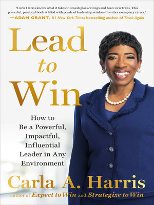 cover image of Lead to Win